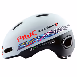 EMG Casco in co-branding con MWC powered by GIVI, omologato con luce led posteriore intermittente - Vista aggiuntiva 4
