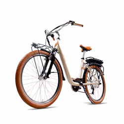 EMG City-bike vintage Audrey con ruota da 26", freni V-brake, motore 250W batteria ultra slim 13Ah, cambio Shimano - Vista aggiuntiva 2