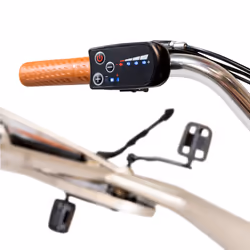 EMG City-bike vintage Audrey con ruota da 26", freni V-brake, motore 250W batteria ultra slim 13Ah, cambio Shimano - Vista aggiuntiva 4
