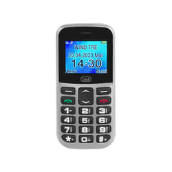 Trevi TELEFONO CELLULARE CON GRANDI TASTI E FUNZIONE SOS MAX 20 ARGENTO