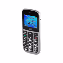 Trevi TELEFONO CELLULARE CON GRANDI TASTI E FUNZIONE SOS MAX 20 ARGENTO