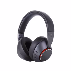 Trevi CUFFIA DJ WIRELESS CON RIDUZIONE RUMORE DJ 12E90 ANC, Con cavo e senza cavo, Musica e Chiamate, 240 g, Auricolare, Nero