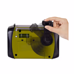 Trevi RADIO PORTATILE DINAMO E SOLARE USB MICRO SD WIRELESS E POWERBANK RA 7F30 BT VERDE - Vista aggiuntiva 4