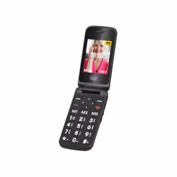 Trevi TELEFONO CELLULARE PER ANZIANI 4G A CONCHIGLIA DOPPIO DISPLAY FLEX PLUS 90 4G, A conchiglia, SIM singola, 6,1 cm (2.4") ...