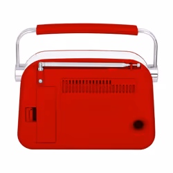 Trevi Radio Wireless Portatile Multibanda USB Micro SD RDA 70 BR Rosso - Vista aggiuntiva 2