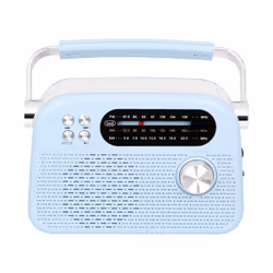Trevi Radio Wireless Portatile Multibanda USB Micro SD RDA 70 BR Blu - Vista aggiuntiva 2