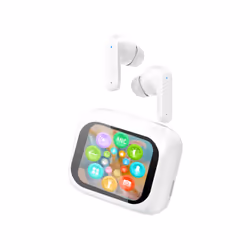 Trevi Cuffie con Traduzione Simultanea AI e Display Touch Screen EAR 100 AID Bianco - Vista aggiuntiva 3