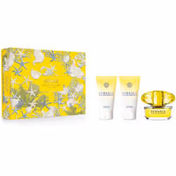 Esalta l’intensità della tua fragranza preferita. Il set di profumi da donna Versace Yellow Diamond contiene, oltre alla frag ...