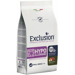 Exclusion Cane Hypoallergenic Small Breed 2 kg Cavallo e Patate