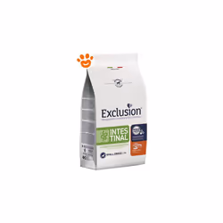 Exclusion Monoprotein Veterinary Diet Formula Intestinal è un alimento dietetico con formulazione monoproteica, realizzato co ...