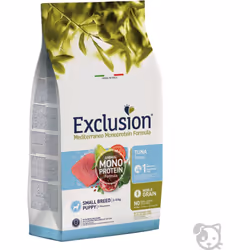 Alimento completo formulato con una fonte proteica animale per cuccioli di piccola taglia Exclusion Mediterraneo Monoprotein ...