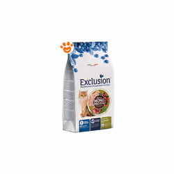Alimento completo formulato con una fonte proteica animale, per gatti sterilizzati Exclusion Mediterraneo Monoprotein Formula ...