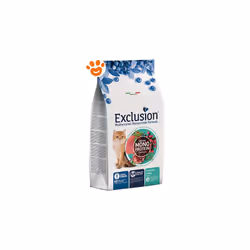 Alimento completo formulato con una fonte proteica animale, per gatti sterilizzati Exclusion Mediterraneo Monoprotein Formula ...