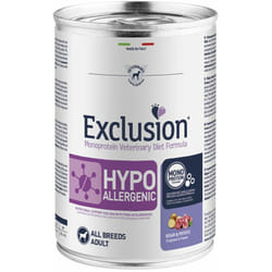 Cane Hypoallergenic 375gr Cinghiale e Patate - Exclusion
