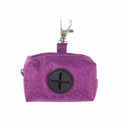 Dispenser porta sacchetti igienici Compact viola con zip per cani Marca: Record Formato: 6,5 x 4 x 4 cm (27 x 30 cm) Colore: ...