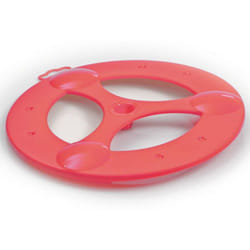 Frisbee in plastica modello Tornado per cani