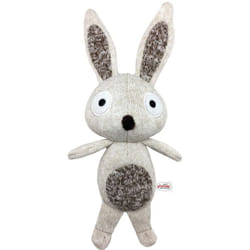 Record - Peluche con effetto sonoro Linea Softy Coniglio per cani