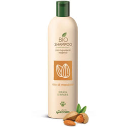 Shampoo Bio idratante e ristrutturante con olio di mandorle per cani e gatti 250 ml