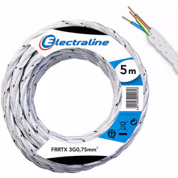 Cavo FRRTX conforme alla Direttiva BT 2006-95-CE. Conduttore flessibile di rame ricotto Classe 5. Isolante in PVC. Rivestimen ...