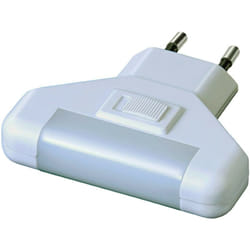 Electraline 58313 Luce Notturna Bambini Cortesia - Bianco