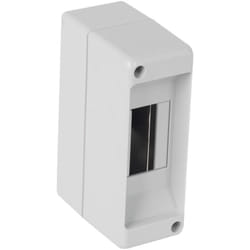 Electraline - 60432 Centralino Da Parete Senza Portello, 2/2 Moduli, Bianco