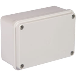 Electraline - 60558 Cassetta di Derivazione da Parete, Misura 120x80 mm, IP56, Grigio, 120x80x50