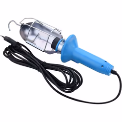 Electraline 60999 Lampada Portatile 10 metri Di Cavo Lampada Portatile Lampadina Portatile Con Interruttore con cavo da 10 me ...