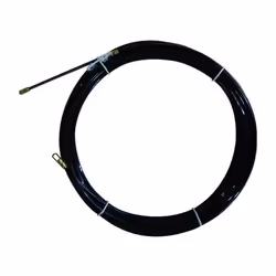 Sonda Passacavi Professionale Filo Nylon Nero 4Mm. Mt. 10