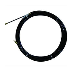 Electraline - Sonda Passacavi Professionale Filo Nylon Nero 4Mm. Mt. 10