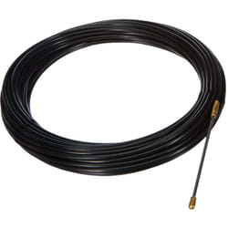 Electraline - 61055 Sonda Tiracavi in Nylon, 20 m, Diametro 4 mm, Nero