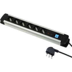 Electraline - 61904 Ciabatta Multipresa - Protezione 6 Posti