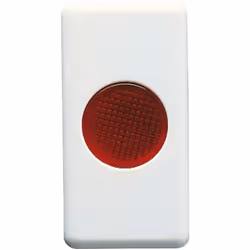 Apperchi di segnalazione luminosa. Fornite prive di lampada. Utilizzano lampade a siluro tipo S6x31 mm e S6,3x28 mm (max2W). ...