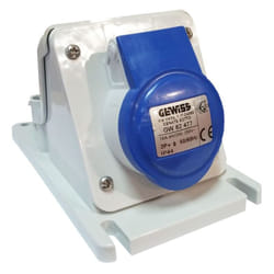 Presa fissa Gewiss da parete a squadra 2P+T 16A IP44 220V GW62477