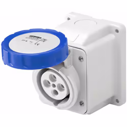 Gewiss GW62426, 2P+T, 6 h, Blu, IP67, CE, ENEC, 230 V