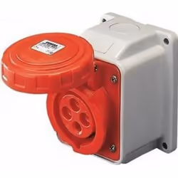 Gewiss GW62442, 3P+N+T, 6 h, Rosso, IP67, CE, ENEC, 400 V