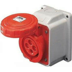 Gewiss GW62442 presa energia Rosso