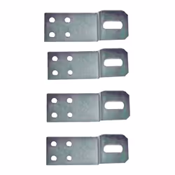 Set 4 staffe Gewiss, per fissaggio quadri a parete. Articolo adatto per 46QP, 46QM, 46QX. Nella confezione sono inclusi viti ...
