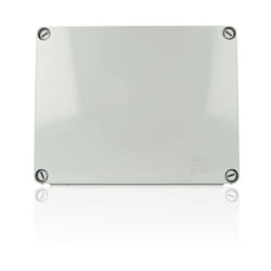 GW44208 - Scatola di derivazione con coperchio a vite - IP56 - dim. int. 240x190x90 - pareti lisce - Grigio - Gewiss