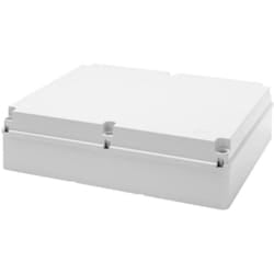 Gewiss - scatola cassetta di derivazione con coperchio basso a vite ip56 460x380x120 pareti lisce gw44211