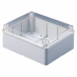 Gewiss GW44431, Plastica, Grigio, Trasparente, 4,8 cm, Sealable hinged, IP56, 460 mm