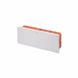 Cassetta di derivazione e connessione affiancabili Dimensioni esterne: 392x152x70 mm Predisposizione scomparti 4
