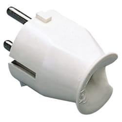 Gewiss GW28011 presa elettrica Bianco