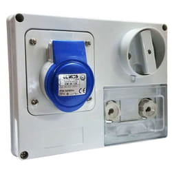 Presa interbloccata Gewiss 2P+T 16A IP44 220V senza cassetta GW66126