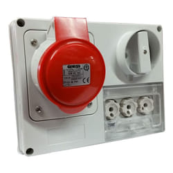 Presa interbloccata Gewiss 3P+N+T 32A IP44 380V senza cassetta GW66142