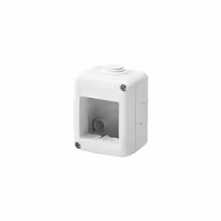 Il contenitore per apparecchi System progettato per ospitare fino a due dispositivi. Realizzato in colore grigio RAL 7035, of ...