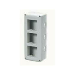 Gewiss - contenitore 6 moduli verticale 3 scomparti gw27022