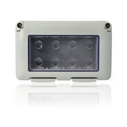 GEWISS GW27044 - Contenitore Per Apparecchi System - Stagno - 4 Posti - Grigio Ral 7035 - IP55