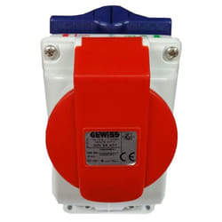 Presa interbloccata Gewiss verticale 3P+N+T 16A IP44 GW66431