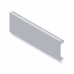 Profilo coprimoduli in materiale plastico Colore grigio Ral 7035 N. moduli 24 Fissaggio a scatto su pannelli frontali a forat ...