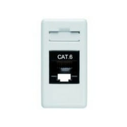 Gewiss - Presa RJ454 Coppie Categoria 6 Utp 1 Modulo System White GW20684